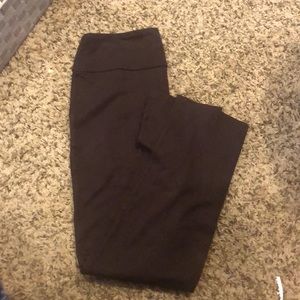 Ruby Ribbon Ponte Leggings Mink Brown NEW